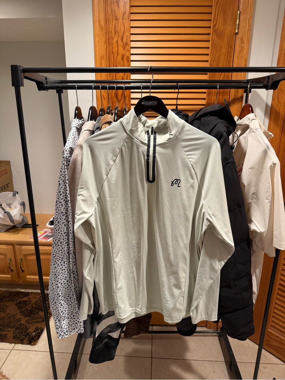 Malbon dryfit quarter zip